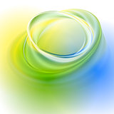 Green yellow blue abstract background