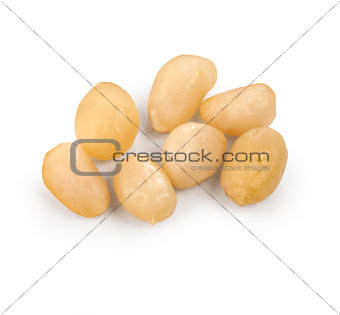 Pile of pine nuts 