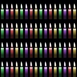 Decorative background with a candles
