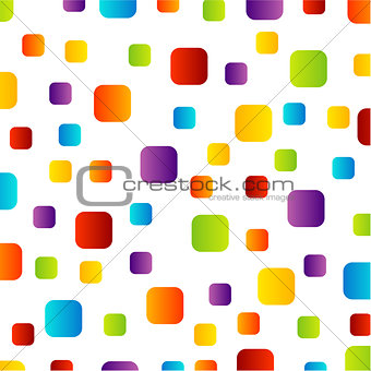 Background with colorful boxes