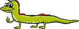 lizard reptile cartoon illustration