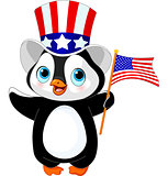 Patriotic penguin 