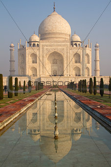 Taj Mahal in Agra, Uttar Pradesh,  India