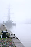 Ship In Fog