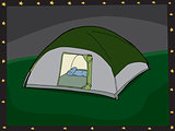 Tent at Evening