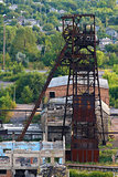 Poppet on a coal mine
