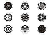 Umbrella icons