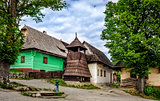 Vlkolinec traditional village in Slovakia, Europe