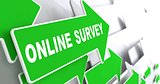Online Survey on Green Direction Arrow Sign.