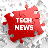 Tech News on Red Puzzle.