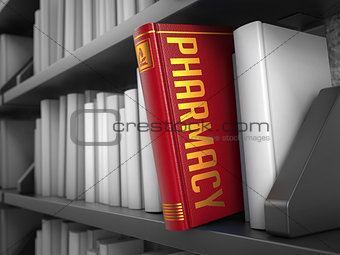 Pharmacy - Title of Red Book.
