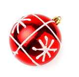 red decoration ball