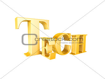 golden tech symbol
