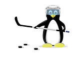 Vector - Penguin Hockey