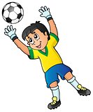 Soccer theme image 2