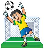 Soccer theme image 3