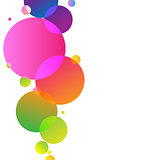 Bright Background From Balloons