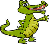 crocodile animal cartoon illustration