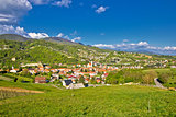 Beautiful green hills of Zagorje