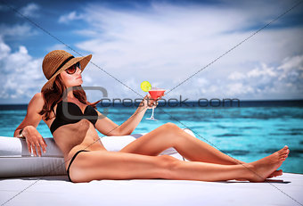 Relaxation on the beach