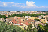 Top-view of  Rome