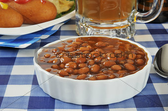 Country style baked beans