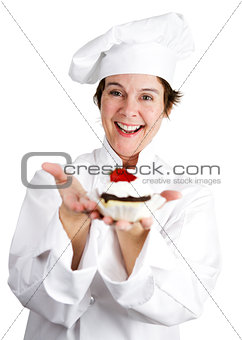 Pastry Chef with Tart