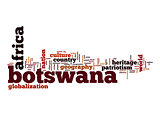 Botswana word cloud