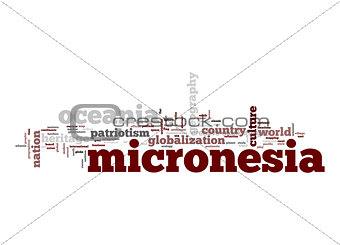 Micronesia word cloud