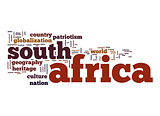 South Africa word cloud