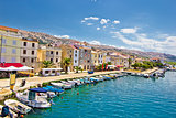 Town of Pag colorful waterfront