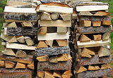 Split firewood