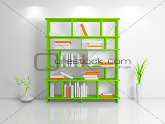 Modern shelf.