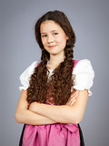 traditional bavarian girl