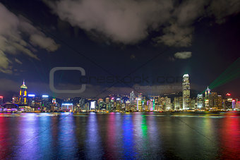 Symphony of Lights Show in Hong Kong