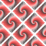 Design seamless colorful whirl rotation pattern