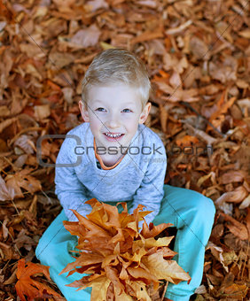 kid at fall
