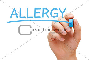 Allergy Blue Marker