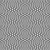 Design seamless monochrome wave pattern