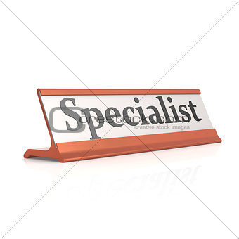 Specialist table tag