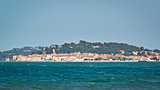 Center of St. Tropez - wiev from the sea