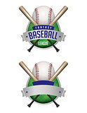 Baseball Emblems Illustration