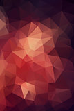 Abstract polygonal background for web design