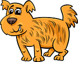 shaggy dog cartoon illustration