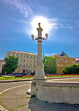 Capital of Croatia Zagreb square
