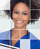 Medical Woman Doctor Nurse Hospital Portrait