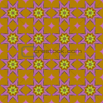 Decorative seamless pattern