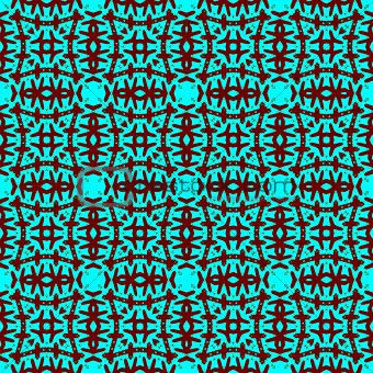 Decorative seamless pattern in a blue color