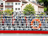 Bicycles on passenger ship