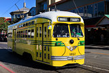 Yellow tram 
